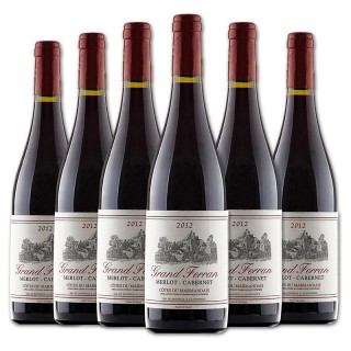 法国法兰干红葡萄酒750ml*6