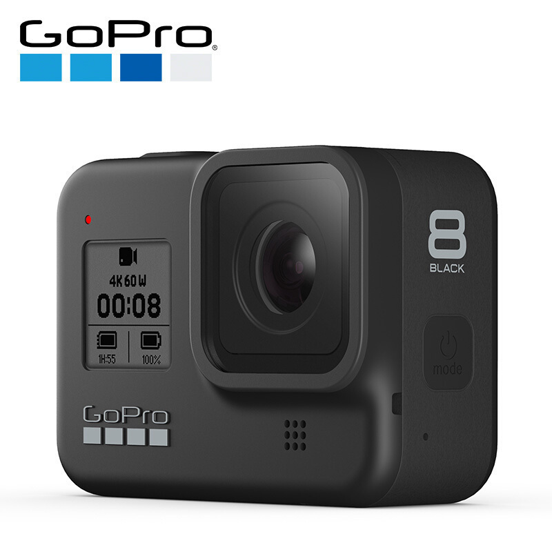 自营超级新品GoPro HERO8 Black黑色运动相机摄像机- 返利网