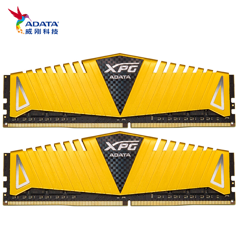 威刚（ADATA）32GB(16GBx2)套装DDR4 3200 台式机内存XPG-Z1 游戏威龙