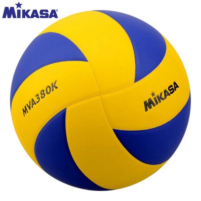 MIKASA - 排球女将  5個セット  送料無料 運動族人】MIKASA V300W 5號排球國際公認球Size 5 黃色/藍色日本直送