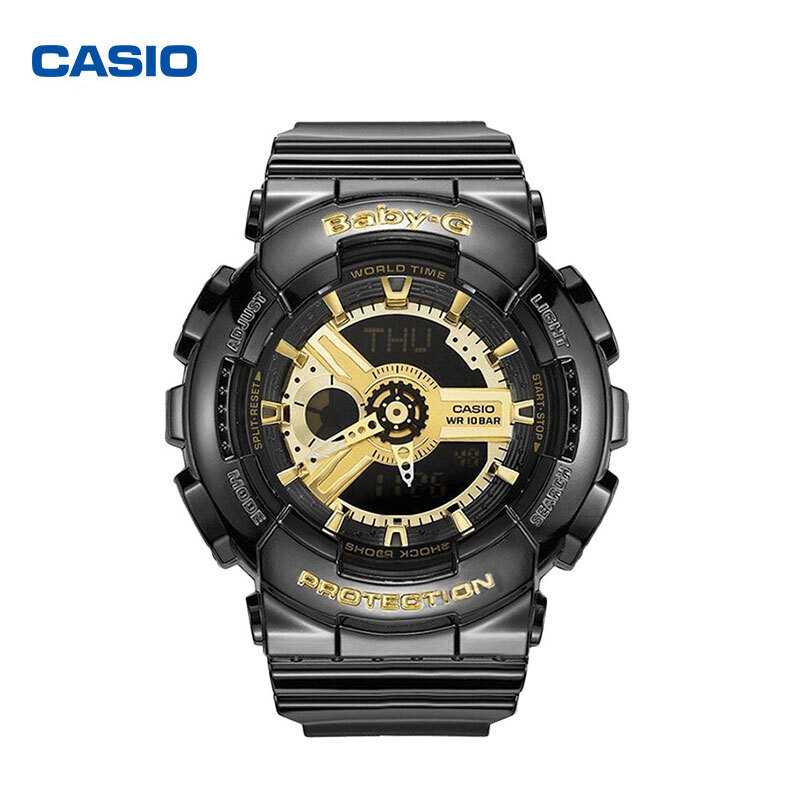 CASIO(卡西欧) BABY G-SHOCK系列魔金双显女士运动手表BA-110-1A - 返利网