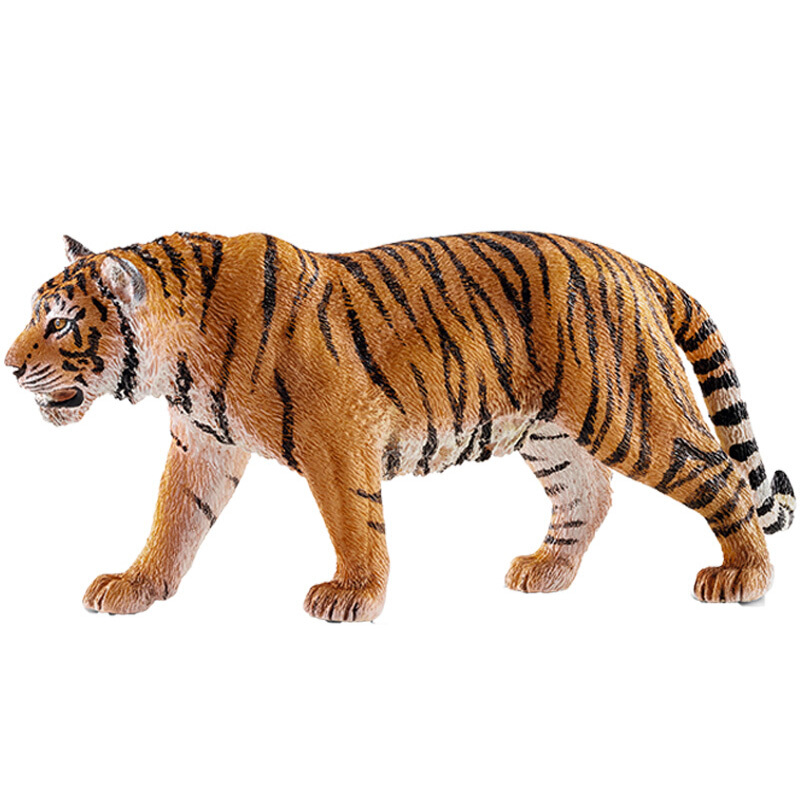 思乐Schleich动物模型老虎猎豹狮子仿真玩具儿童教育玩具老虎SCHC14729 