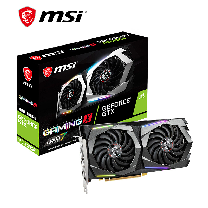 微星（MSI）魔龙GeForce GTX 1660 SUPER GAMING X 6G 1660S旗舰款电竞