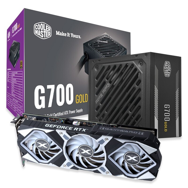 耕升RTX 3060 Ti 炫光OC显卡+ 酷冷至尊G700金牌电源套装- 返利网