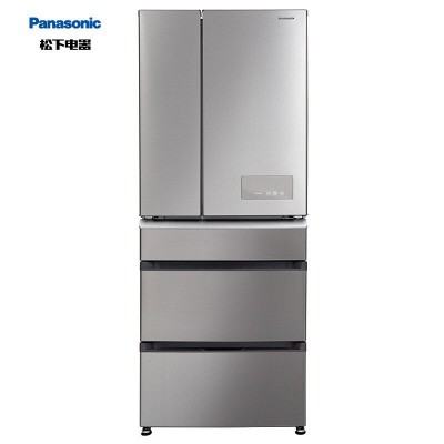 松下(Panasonic) 380升变频风冷无霜多门冰箱玻璃面光合保鲜银离子净味 