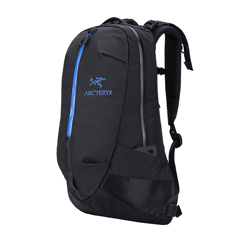 始祖鸟/ARCTERYX Backpack 6029 多功能登山包Arro 22 黑/猎户蓝背包22L