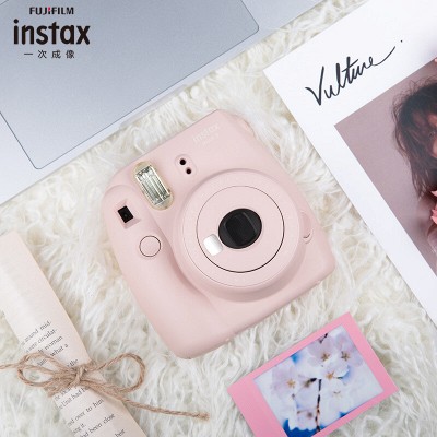 富士instax立拍立得 一次成像相机 mini9(mini8升级款 浅莲粉