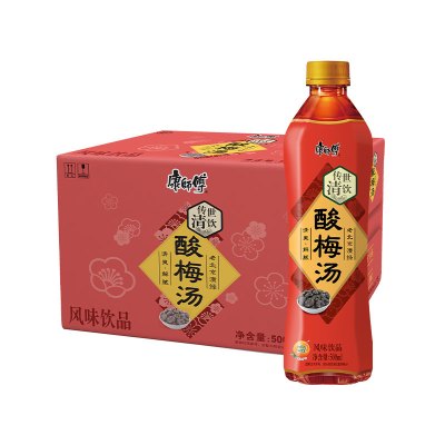 康师傅 酸梅汤500ml*15瓶