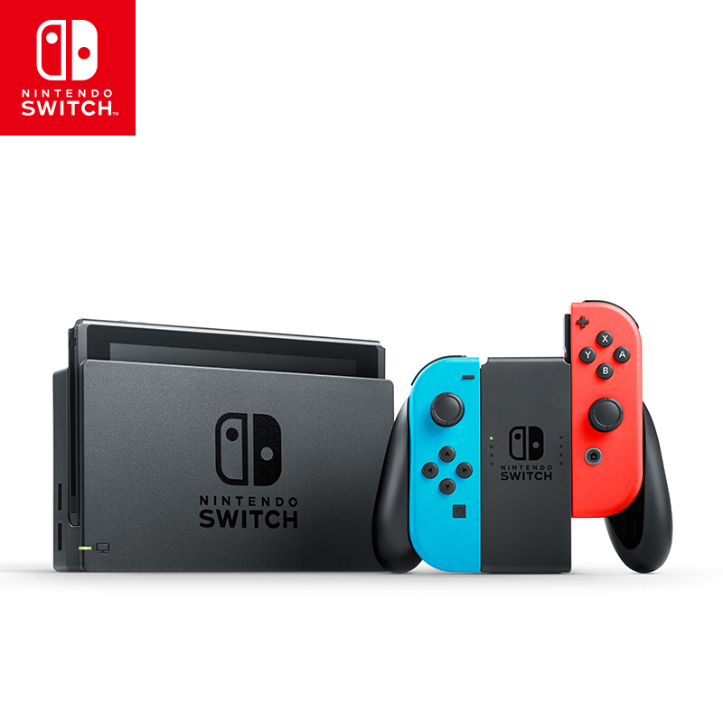 任天堂Nintendo Switch 国行续航增强版NS家用体感游戏机掌机便携掌上