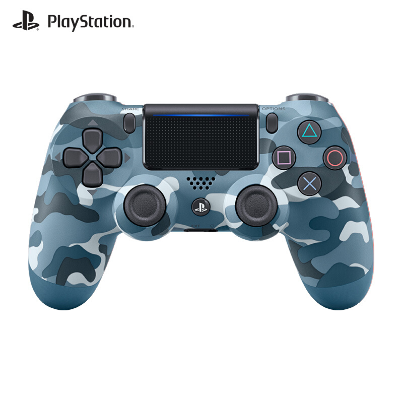 索尼（SONY）【PS4官方自营】PlayStation 4 无线游戏手柄（迷彩蓝